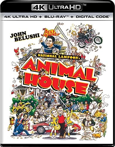Animal House 4k スチールブック　スペシャル版　イギリス版 Amazon.com: National Lampoon's Animal House - Limited Edition